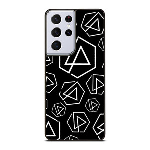 LINKIN PARK ROCK BAND LOGO PATTERN Samsung Galaxy S21 Ultra Case
