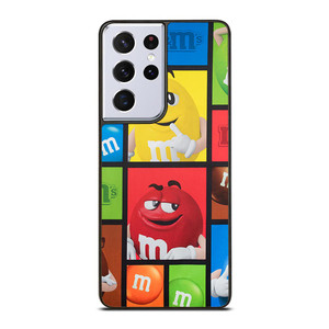 M&M'S CANDIES MASCOT COLLAGE Samsung Galaxy S21 Ultra Case
