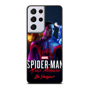MARVEL SPIDERMAN MILES MORALES POSTER Samsung Galaxy S21 Ultra Case