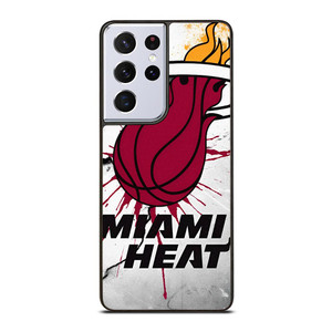 MIAMI HEAT CRACKED LOGO Samsung Galaxy S21 Ultra Case