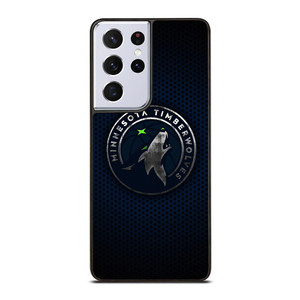 MINNESOTA TIMBERWOLVES BLUE CARBON Samsung Galaxy S21 Ultra Case MINNESOTA TIMBERWOLVES BLUE CARBON Samsung Galaxy S21 Ultra Case