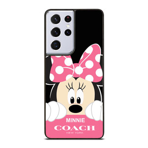 MINNIE MOUSE PINK COACH NEW YORK Samsung Galaxy S21 Ultra Case MINNIE MOUSE PINK COACH NEW YORK Samsung Galaxy S21 Ultra Case