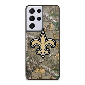 NEW ORLEANS SAINTS CAMO LOGO Samsung Galaxy S21 Ultra Case