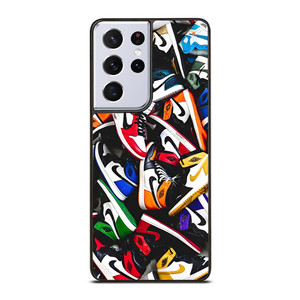 NIKE AIR JORDAN SNEAKERS COLLAGE Samsung Galaxy S21 Ultra Case NIKE AIR JORDAN SNEAKERS COLLAGE Samsung Galaxy S21 Ultra Case