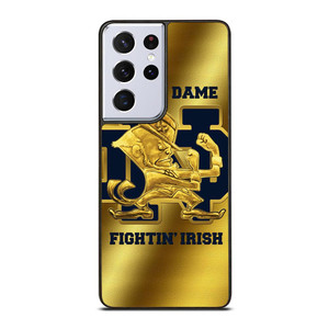 NOTRE DAME GOLD EMBLEM Samsung Galaxy S21 Ultra Case NOTRE DAME GOLD EMBLEM Samsung Galaxy S21 Ultra Case