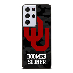 OKLAHOMA SOONERS CAMO LOGO Samsung Galaxy S21 Ultra Case