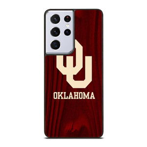 OKLAHOMA SOONERS WOODEN LOGO Samsung Galaxy S21 Ultra Case