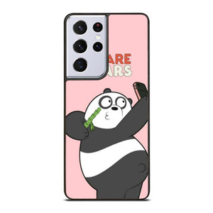 PANDA WE BARE BEARS CUTE Samsung Galaxy S21 Ultra Case PANDA WE BARE BEARS CUTE Samsung Galaxy S21 Ultra Case