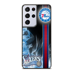 PHILADELPHIA 76ERS NBA FIRE Samsung Galaxy S21 Ultra Case
