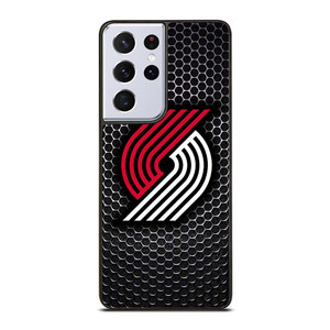 PORTLAND TRAIL BLAZERS SYMBOL METAL Samsung Galaxy S21 Ultra Case