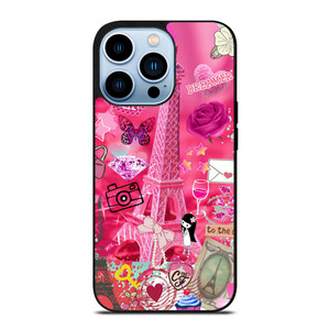PINK PARIS CUTE iPhone 13 Pro Max Case
