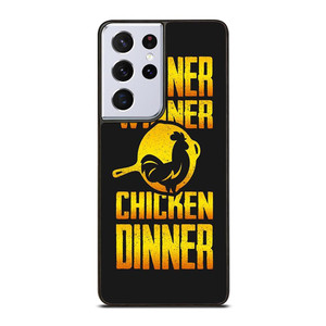 PUBG WINNER CHICKEN DINNER LOGO Samsung Galaxy S21 Ultra Case