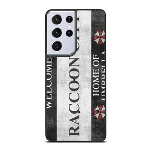 RACCOON CITY RESIDENT EVIL SIGN Samsung Galaxy S21 Ultra Case