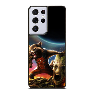 ROCKET RACCOON GROOT AVENGER Samsung Galaxy S21 Ultra Case