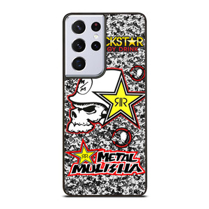ROCKSTAR METAL MULISHA CAMO Samsung Galaxy S21 Ultra Case