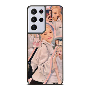 ROSE BLACKPINK CUTE COLLAGE Samsung Galaxy S21 Ultra Case