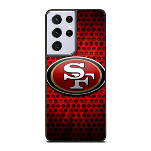 SAN FRANCISCO 49ERS SF METAL Samsung Galaxy S21 Ultra Case