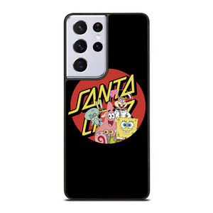 SANTA CRUZ SKATEBOARD X SPONGEBOB Samsung Galaxy S21 Ultra Case