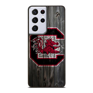 SOUTH CAROLINA GAMECOCKS WOODEN LOGO Samsung Galaxy S21 Ultra Case
