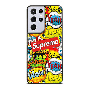 SUPREME CARTOON HALFTONE Samsung Galaxy S21 Ultra Case