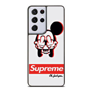 SUPREME MICKEY MOUSE Samsung Galaxy S21 Ultra Case SUPREME MICKEY MOUSE Samsung Galaxy S21 Ultra Case