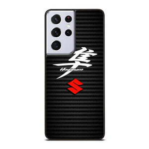 SUZUKI HAYABUSA CARBON LOGO Samsung Galaxy S21 Ultra Case SUZUKI HAYABUSA CARBON LOGO Samsung Galaxy S21 Ultra Case
