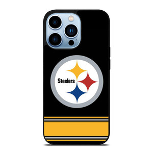 PITTSBURGH STEELERS LOGO STRIPE iPhone 13 Pro Max Case