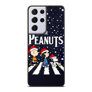 THE PEANUTS SNOOPY BEATLES CHRISTMAS Samsung Galaxy S21 Ultra Case