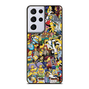 THE SIMPSONS ALL COLLAGE Samsung Galaxy S21 Ultra Case THE SIMPSONS ALL COLLAGE Samsung Galaxy S21 Ultra Case