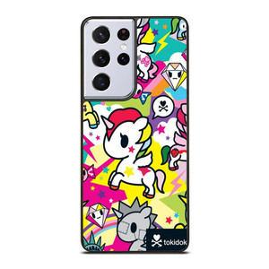 TOKIDOKI UNICORN COLLAGE 2 Samsung Galaxy S21 Ultra Case TOKIDOKI UNICORN COLLAGE 2 Samsung Galaxy S21 Ultra Case