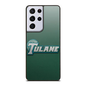 TULANE UNIVERSITY LOGO CARBON Samsung Galaxy S21 Ultra Case