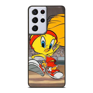TWEETY BIRD BASKETBALL Samsung Galaxy S21 Ultra Case