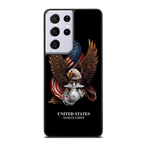 UNITED STATES MARINE CORPS USMC LOGO Samsung Galaxy S21 Ultra Case UNITED STATES MARINE CORPS USMC LOGO Samsung Galaxy S21 Ultra Case