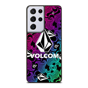 VOLCOM PATTERN LOGO Samsung Galaxy S21 Ultra Case VOLCOM PATTERN LOGO Samsung Galaxy S21 Ultra Case