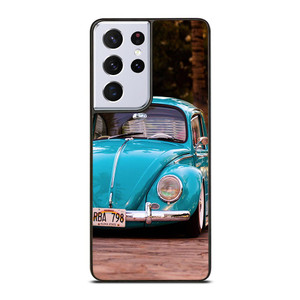 VW VOLKSWAGEN CYAN CAR Samsung Galaxy S21 Ultra Case