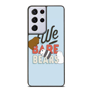 WE BARE BEARS CARTOON LOGO Samsung Galaxy S21 Ultra Case WE BARE BEARS CARTOON LOGO Samsung Galaxy S21 Ultra Case