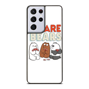 WE BARE BEARS CUTE CARTOON Samsung Galaxy S21 Ultra Case WE BARE BEARS CUTE CARTOON Samsung Galaxy S21 Ultra Case
