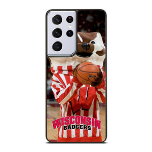 WISCONSIN BADGER MASCOT 2 Samsung Galaxy S21 Ultra Case