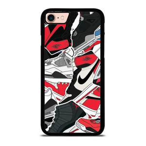 NIKE AIR JORDAN SHOES ART iPhone 8 Case NIKE AIR JORDAN SHOES ART iPhone 8 Case
