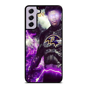 LAMAR JACKSON BALTIMORE RAVENS ART Samsung Galaxy S21 FE Case