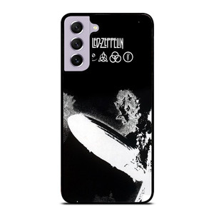 LED ZEPPELIN BLACK WHITE LOGO Samsung Galaxy S21 FE Case