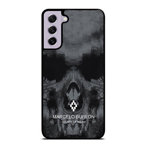 MARCELO BURLON SKULL LOGO Samsung Galaxy S21 FE Case