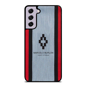 MARCELO BURLON STRIPE LOGO Samsung Galaxy S21 FE Case MARCELO BURLON STRIPE LOGO Samsung Galaxy S21 FE Case