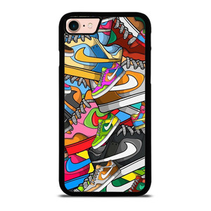NIKE SHOES ART COLLAGE iPhone 8 Case NIKE SHOES ART COLLAGE iPhone 8 Case