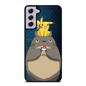 MY NEIGHBOR TOTORO X POKEMON PIKACHU Samsung Galaxy S21 FE Case MY NEIGHBOR TOTORO X POKEMON PIKACHU Samsung Galaxy S21 FE Case