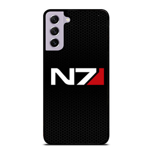 N7 MASS EFFECT METAL LOGO Samsung Galaxy S21 FE Case