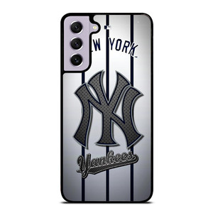 NEW YORK YANKEES LOGO BASEBALL  Samsung Galaxy S21 FE Case