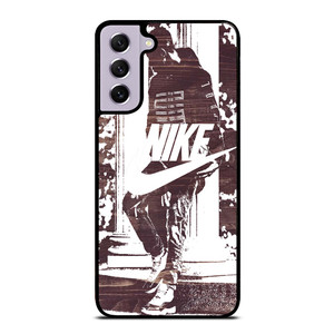 NIKE STREET URBAN BLACK WHITE Samsung Galaxy S21 FE Case