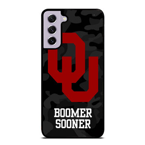 OKLAHOMA SOONERS CAMO LOGO Samsung Galaxy S21 FE Case