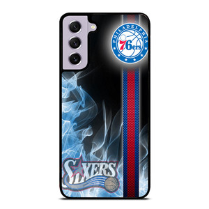 PHILADELPHIA 76ERS NBA FIRE Samsung Galaxy S21 FE Case